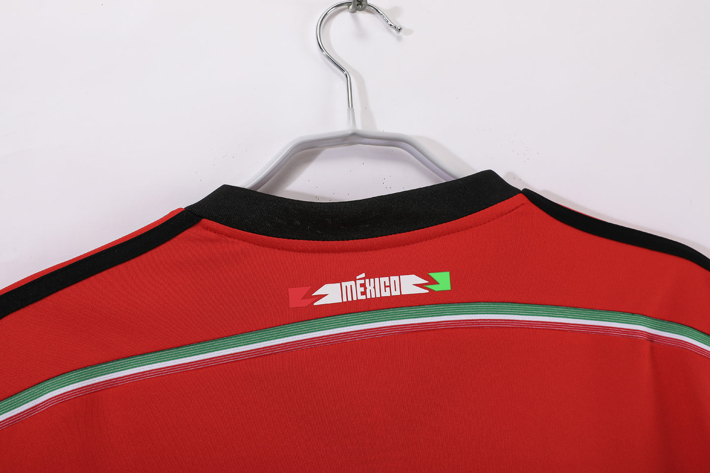 Camiseta México adidas Visitante 2014/15 – Roja con rayo negro (Climacool)