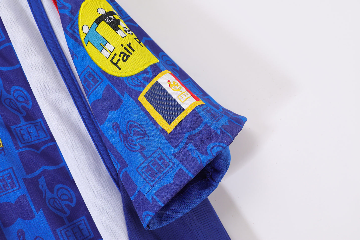 Francia 1994–96 Home (Azul con cordones) – adidas