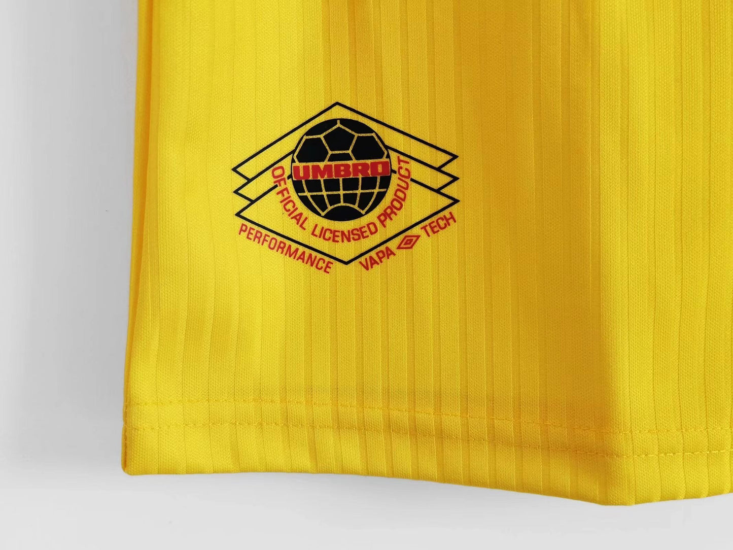 Escocia 1996/98 Umbro — Amarilla SFA | Era Euro 96 & Francia 98