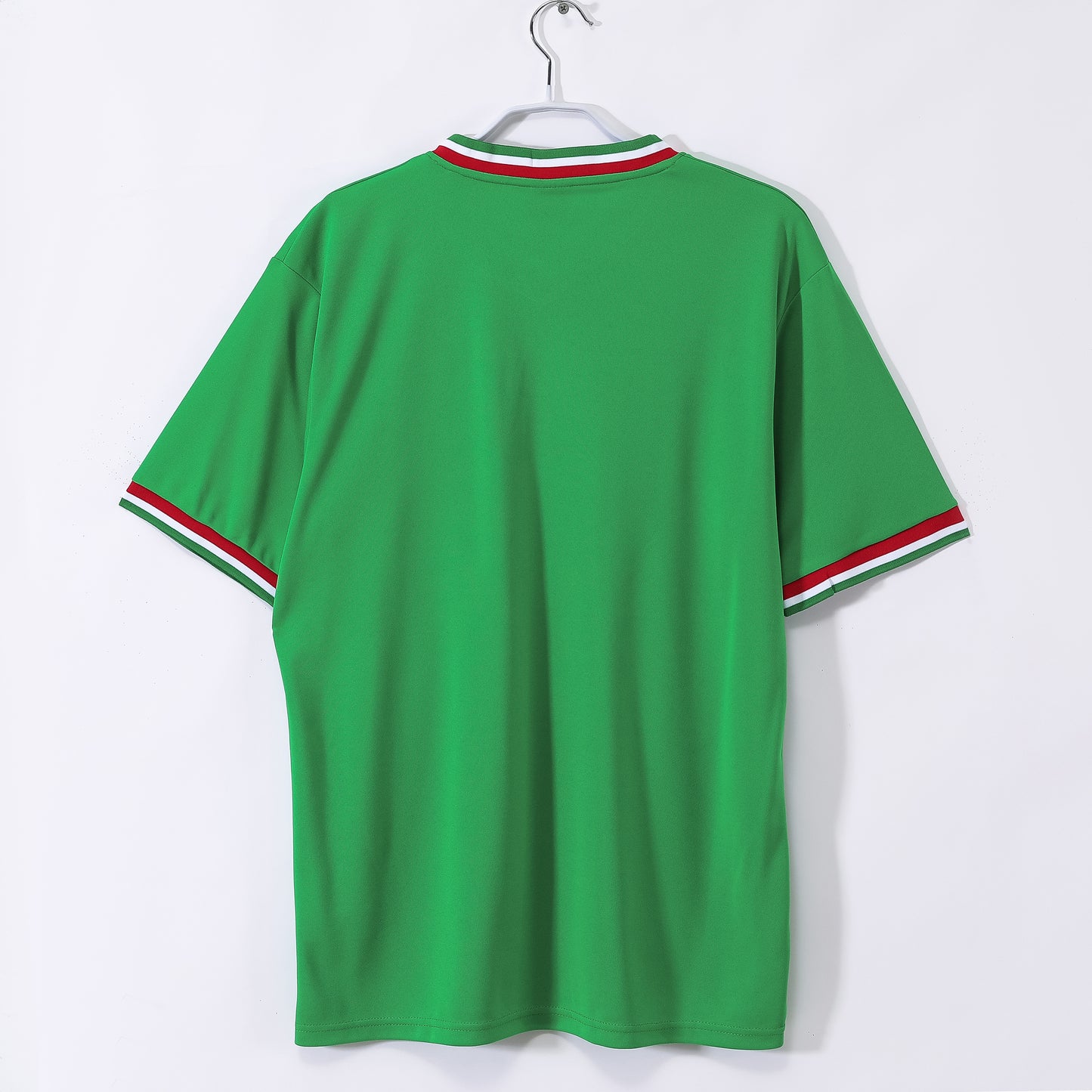 Camiseta México COPA Retro Años 70 – Verde con escudo “MEXICO”