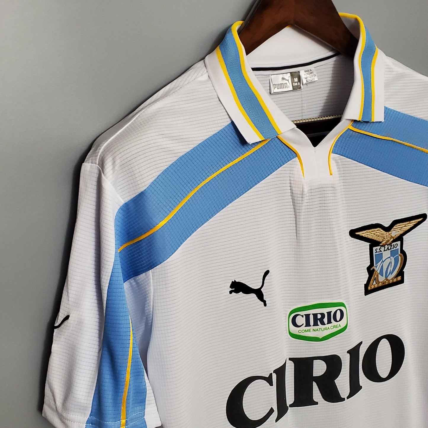 SS Lazio Away 1999/00 – Puma “CIRIO” (Centenario 1900–2000)