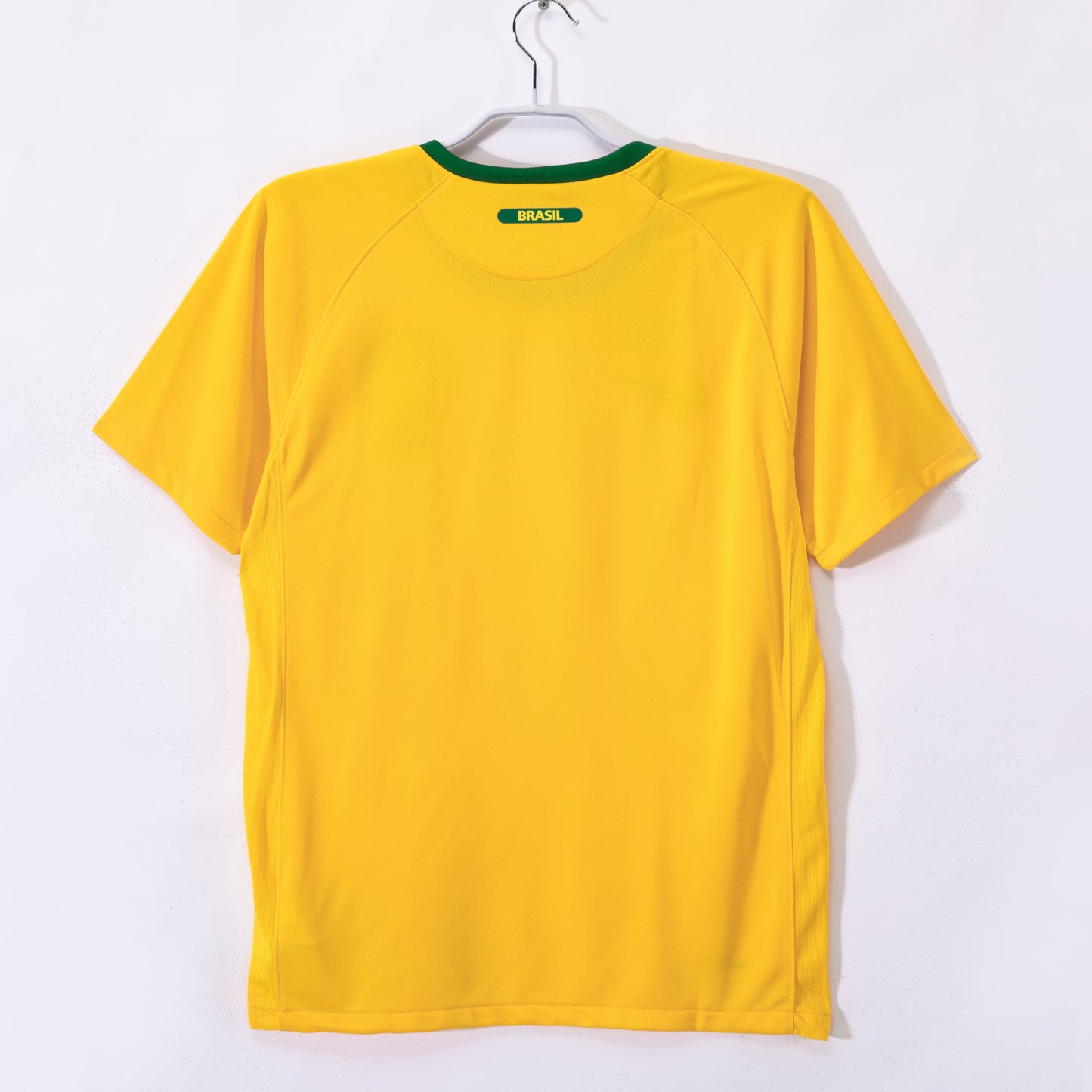 Camiseta Brasil Nike Local 2010/11 – Amarilla/Verde (Dri-FIT)