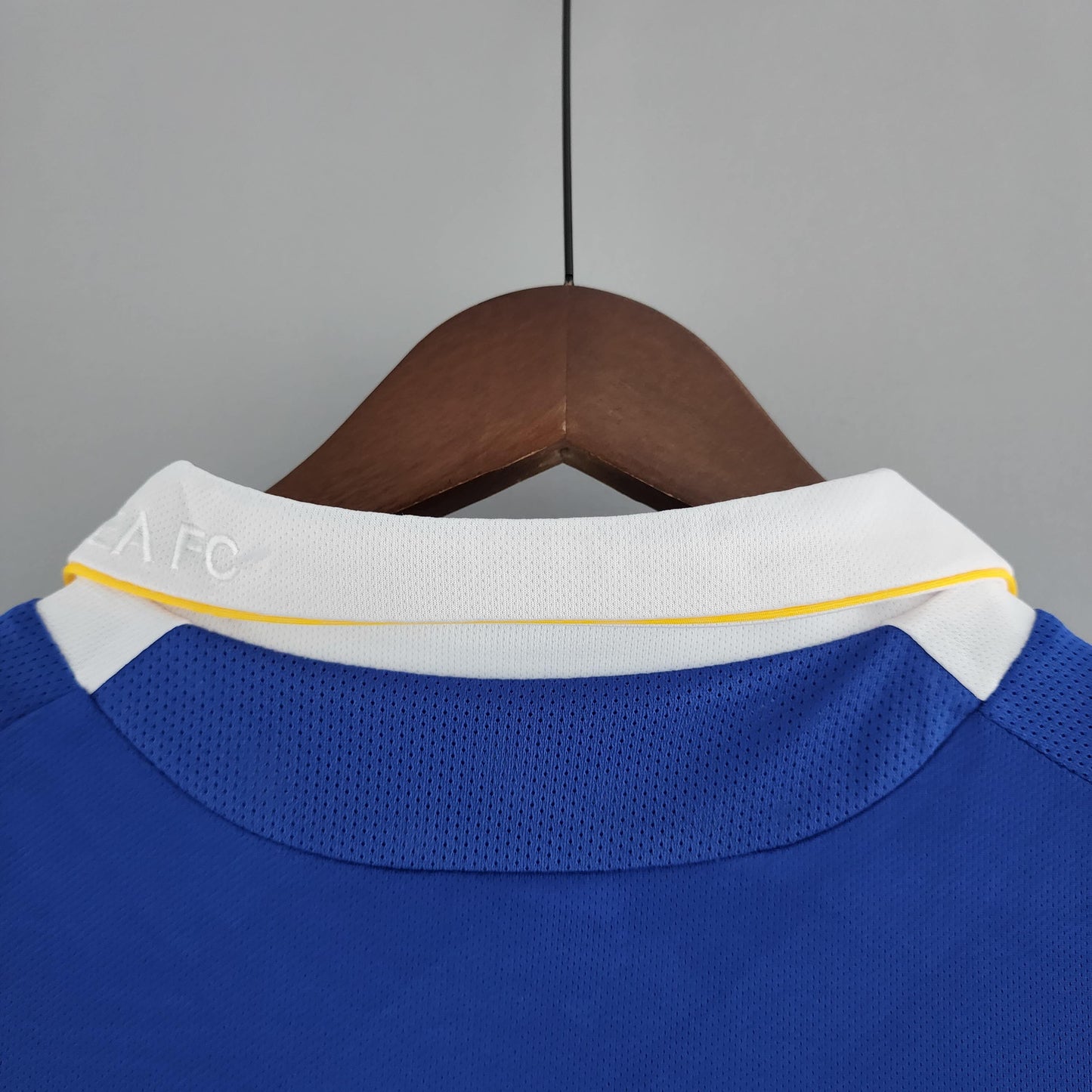 Chelsea “Samsung” Final Moscú 2008 — Camiseta home Adidas azul (2007–08)