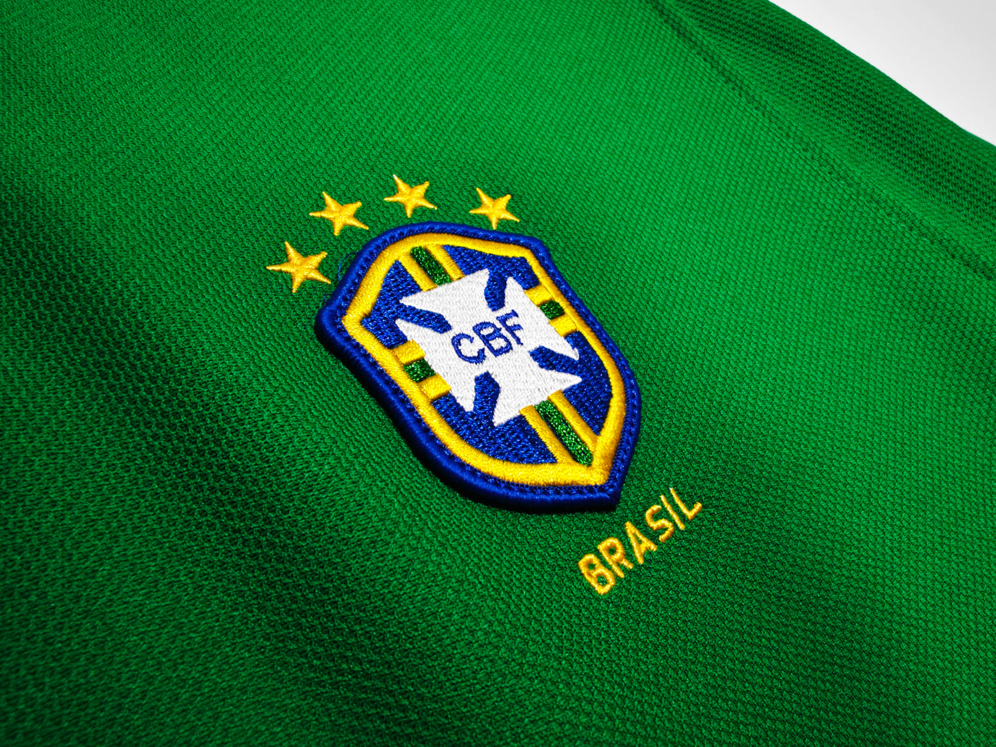 Camiseta Brasil Portero Nike Verde 2004–2006 (Dida) – Talla M – Original