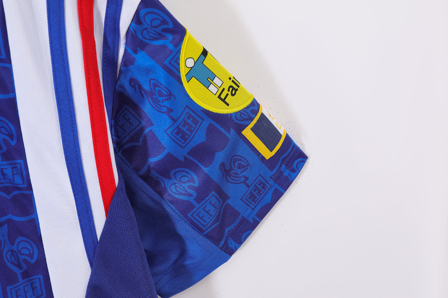 Francia 1994–96 Home (Azul con cordones) – adidas