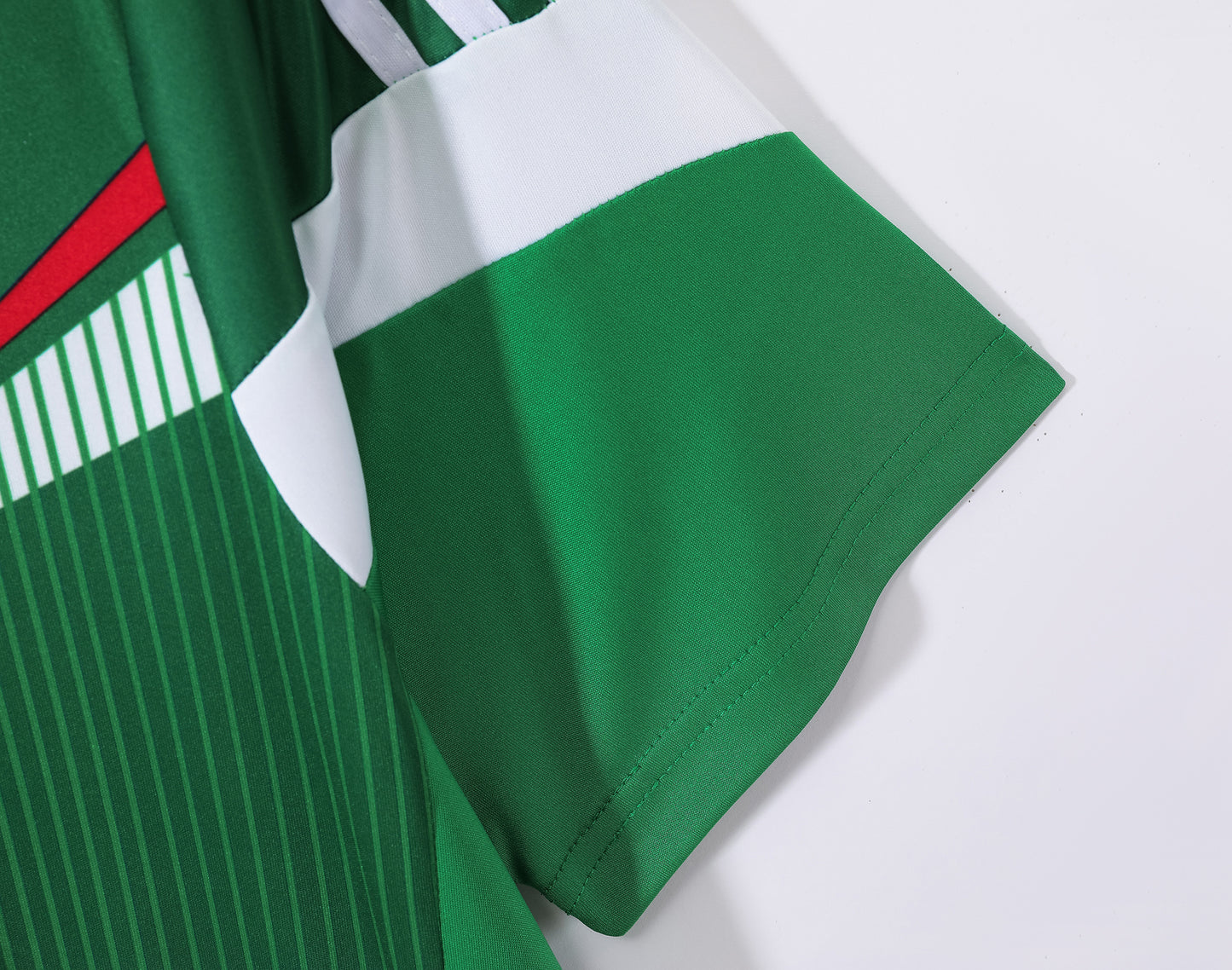 Camiseta México adidas Local 2008/09 – Verde con “rayos” en el pecho (Climacool)
