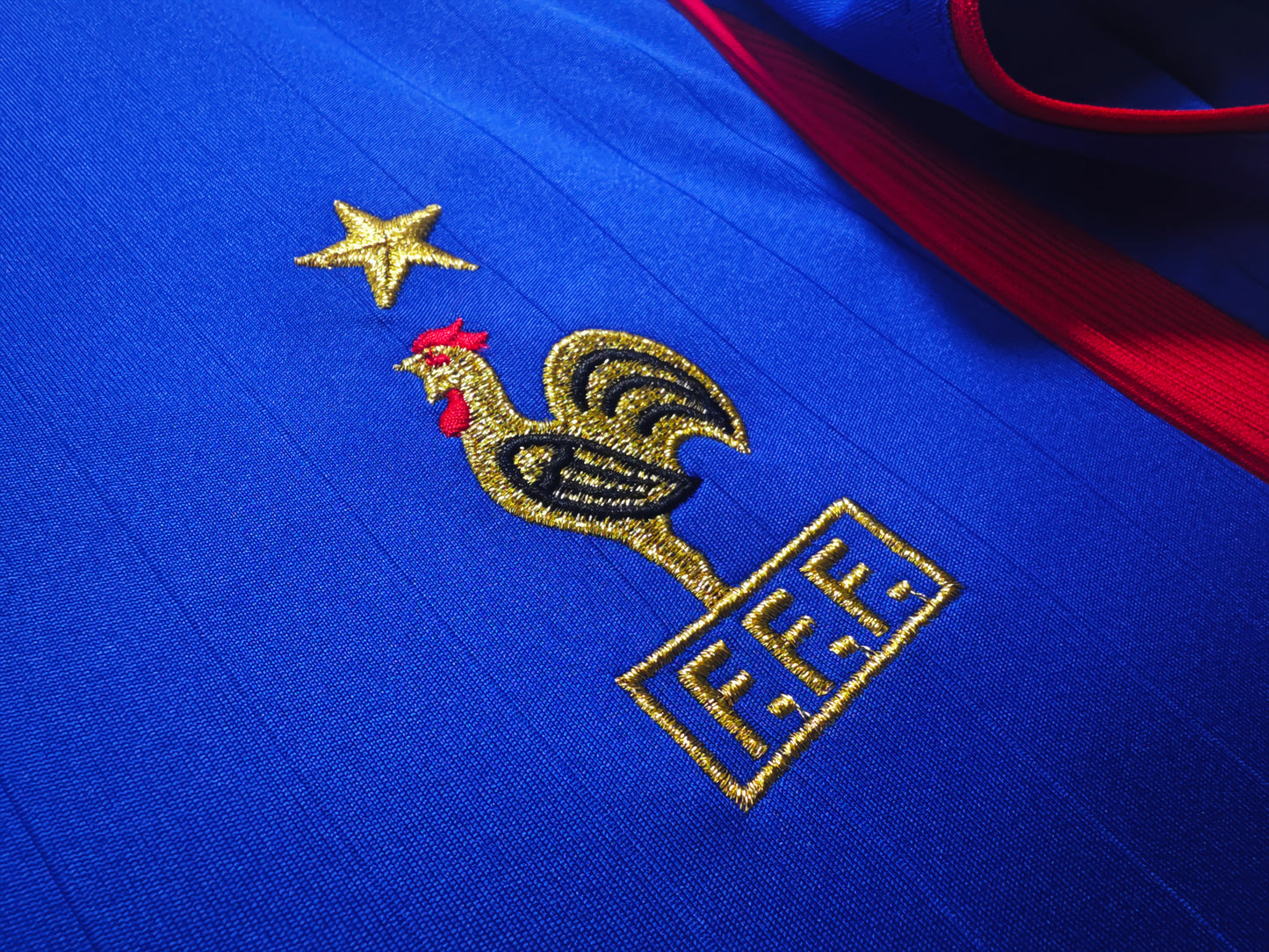 Camiseta Francia adidas Local 2006/08 (Mundial 2006) – Azul con detalles rojos y blancos – Climacool