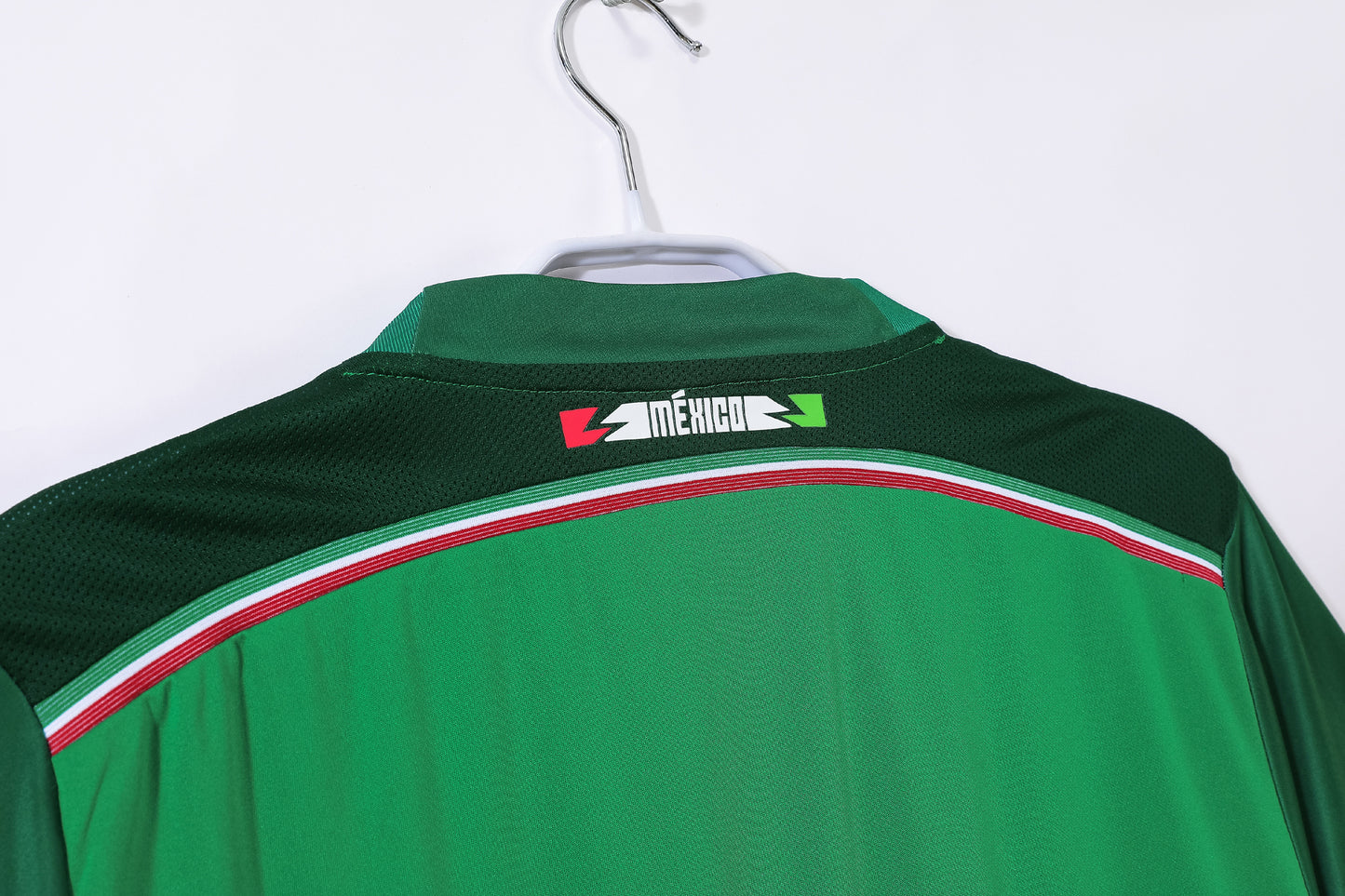 Camiseta México adidas Local 2008/09 – Verde con “rayos” en el pecho (Climacool)