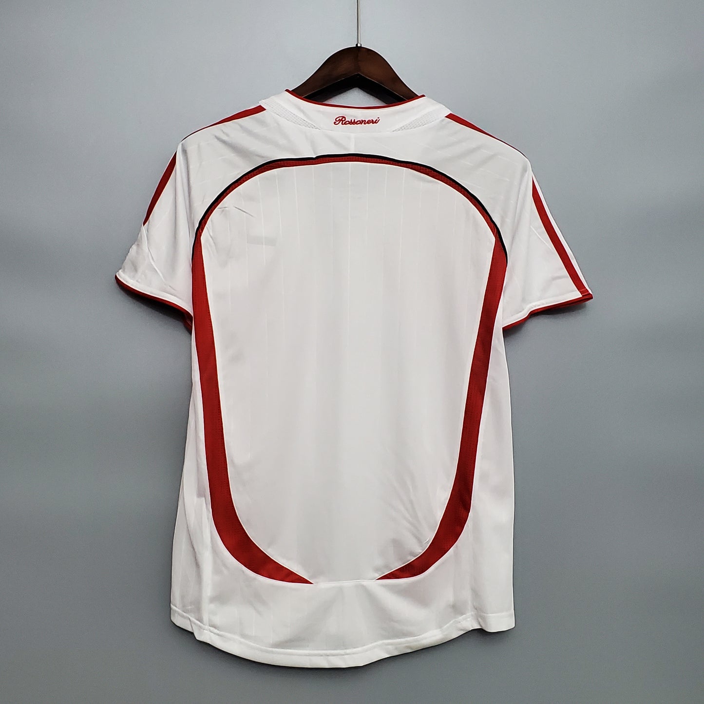 AC Milan “Bwin” Final Atenas 2007 — Camiseta away Adidas blanca (Formotion)