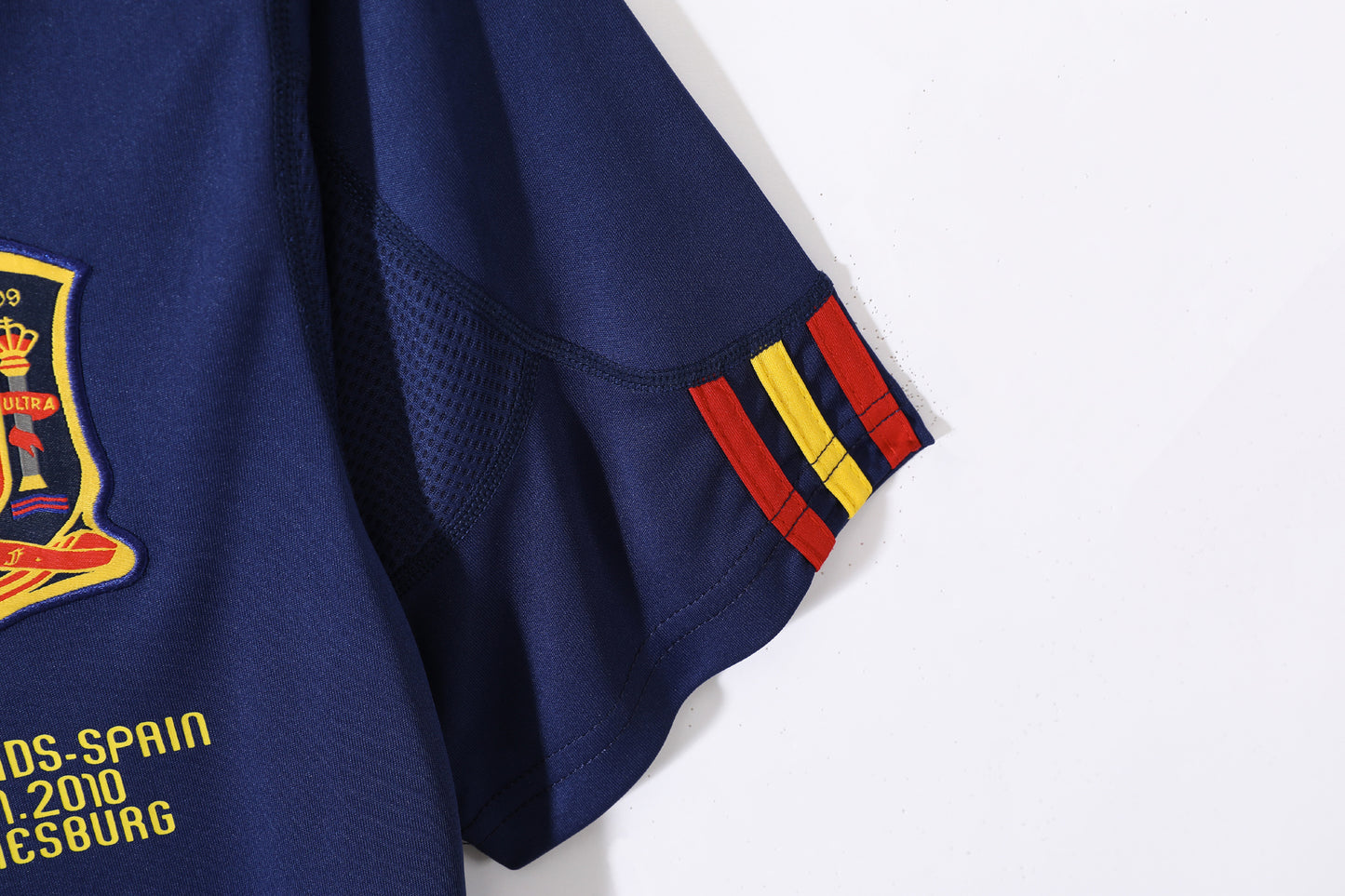Camiseta España adidas Visitante 2010 – Final del Mundial (Johannesburgo) – Azul marino (Climacool)