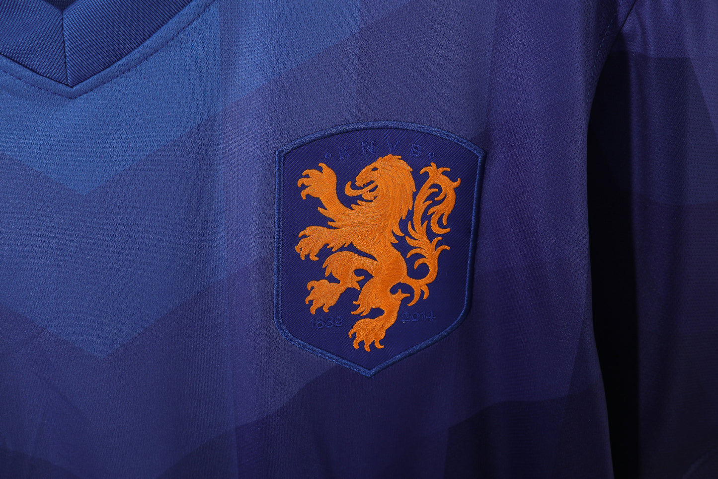 Camiseta Países Bajos Nike Visitante 2014/15 – Azul/Púrpura (Dri-FIT)