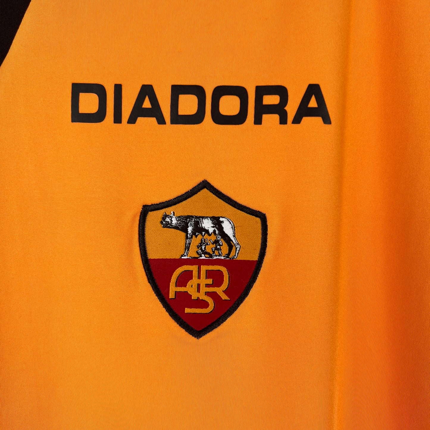 AS Roma Third “Arancione” 2003–2004 – Diadora (Retro)