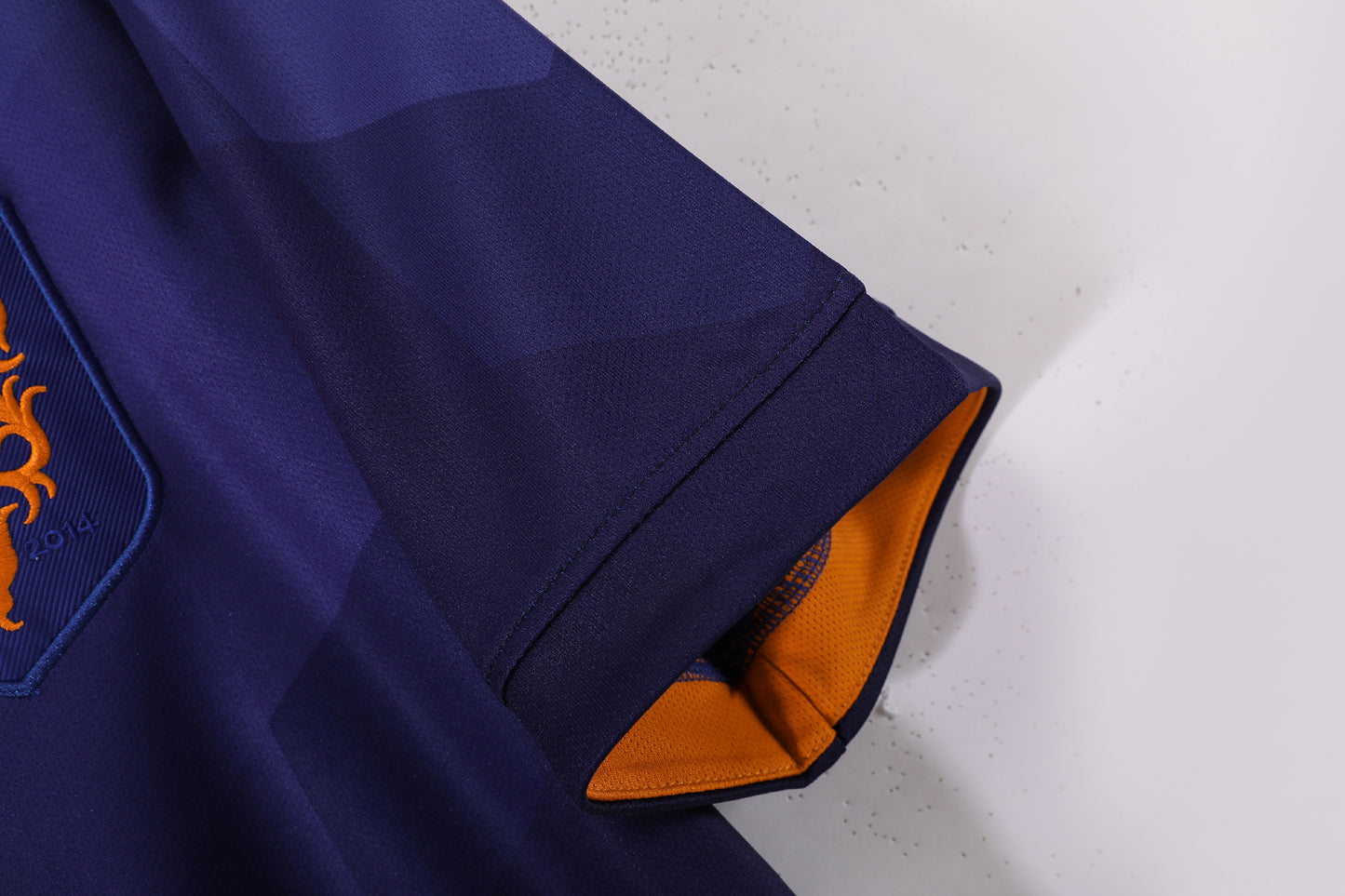 Camiseta Países Bajos Nike Visitante 2014/15 – Azul/Púrpura (Dri-FIT)
