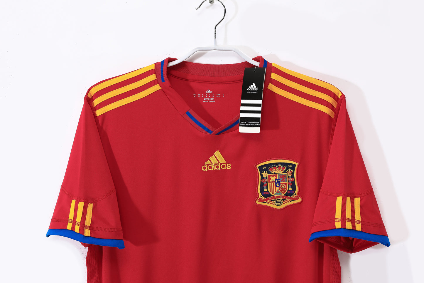 Camiseta España adidas Local 2010/11 – Roja (Climacool)