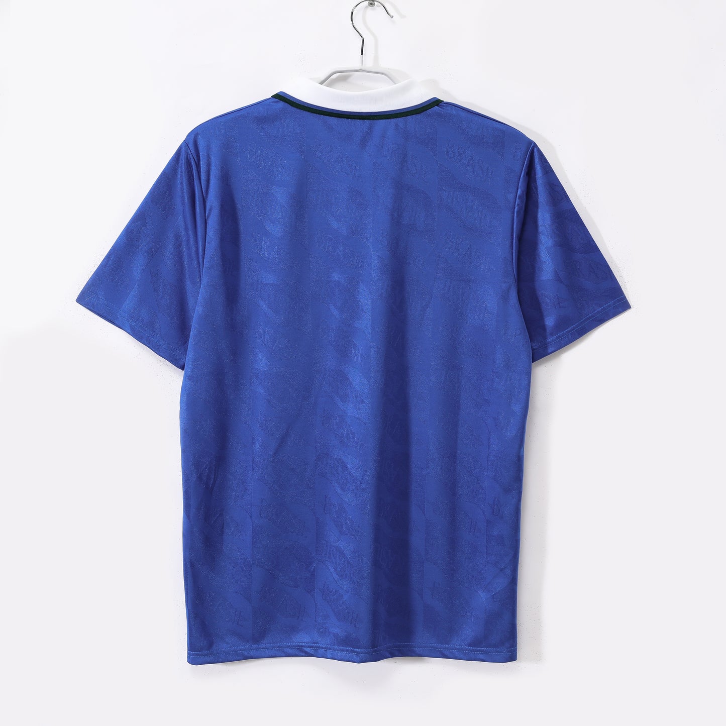 Camiseta Brasil Umbro Visitante 1995–1996 – Azul con cuello polo (4 estrellas)