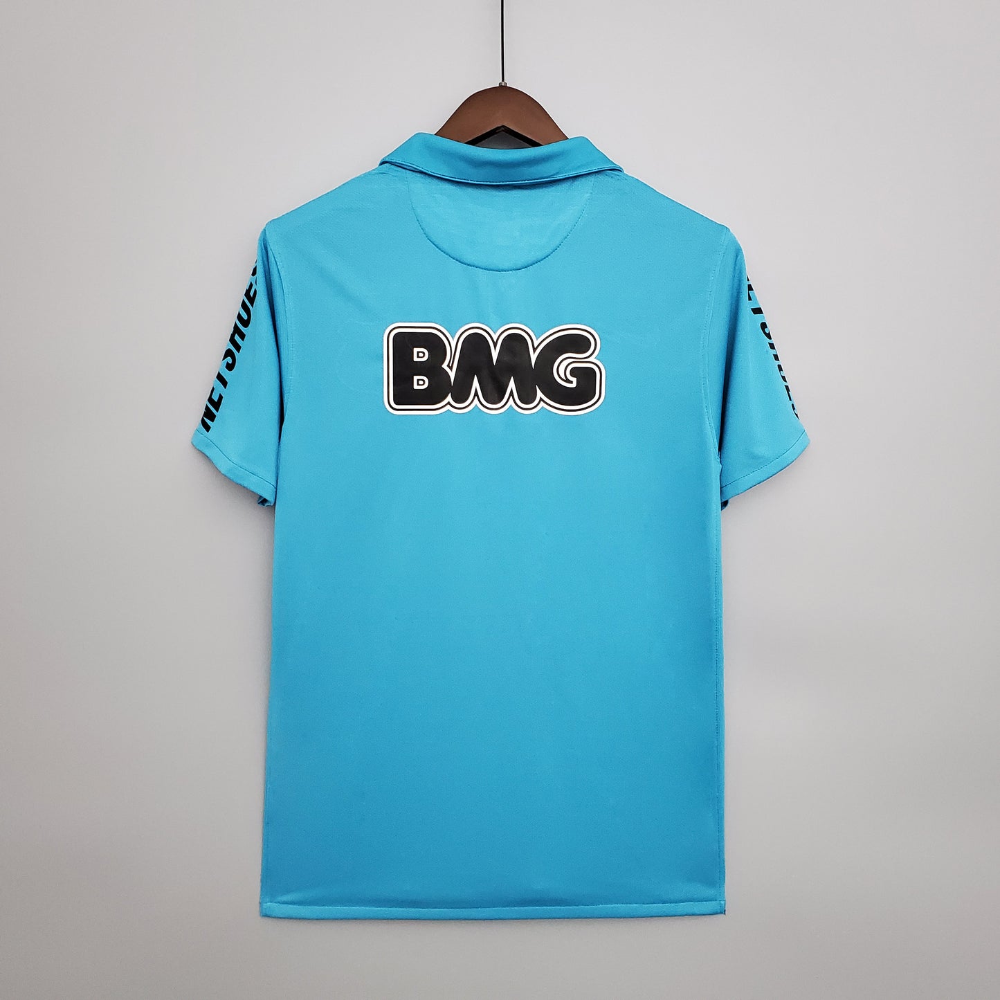 Santos FC “BMG” Centenario 2012 — Camiseta third Nike turquesa (cuello polo)