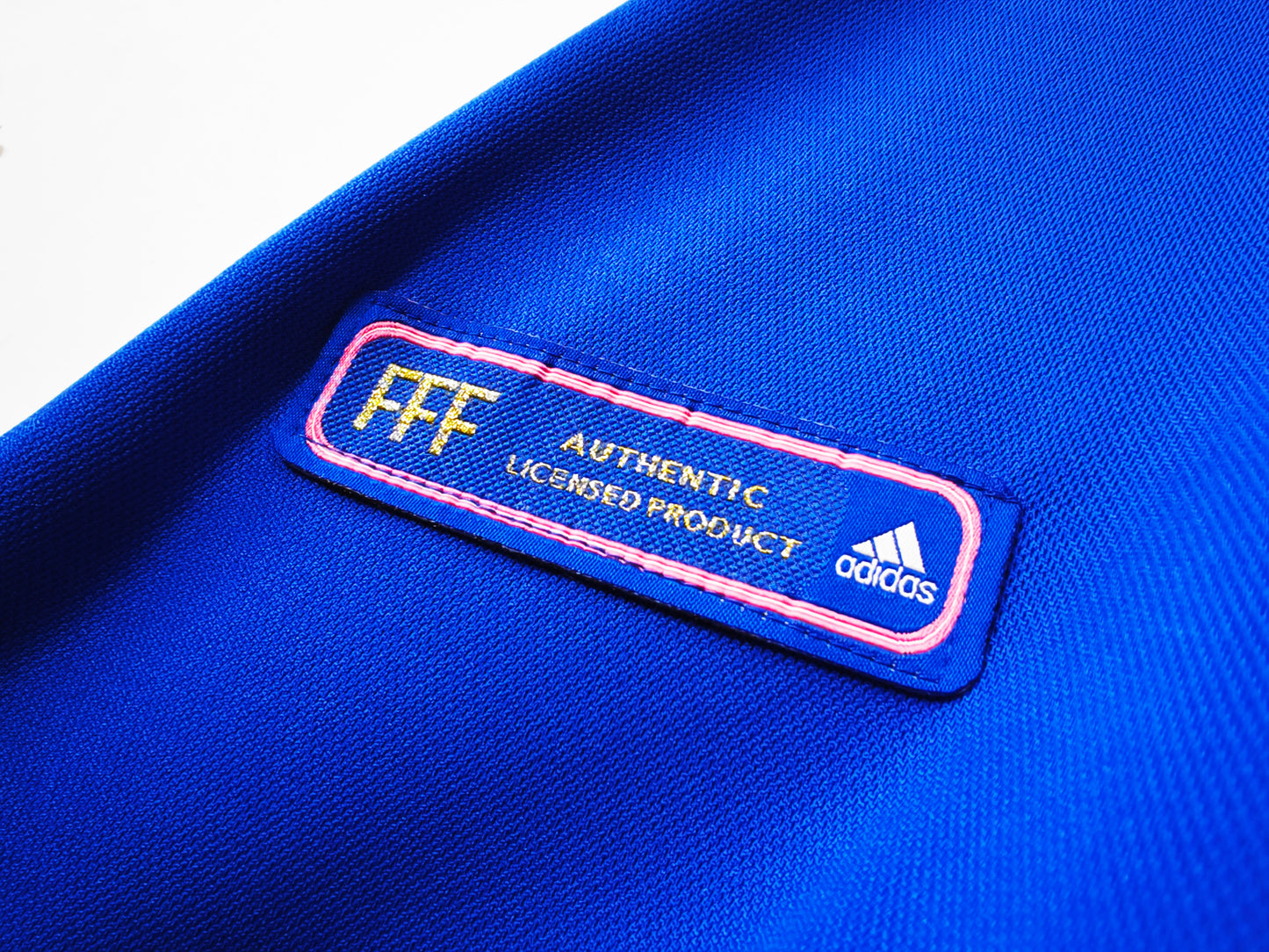 Camiseta Francia adidas Local 2002/03 (Mundial 2002) – Azul con franja roja y 1 estrella