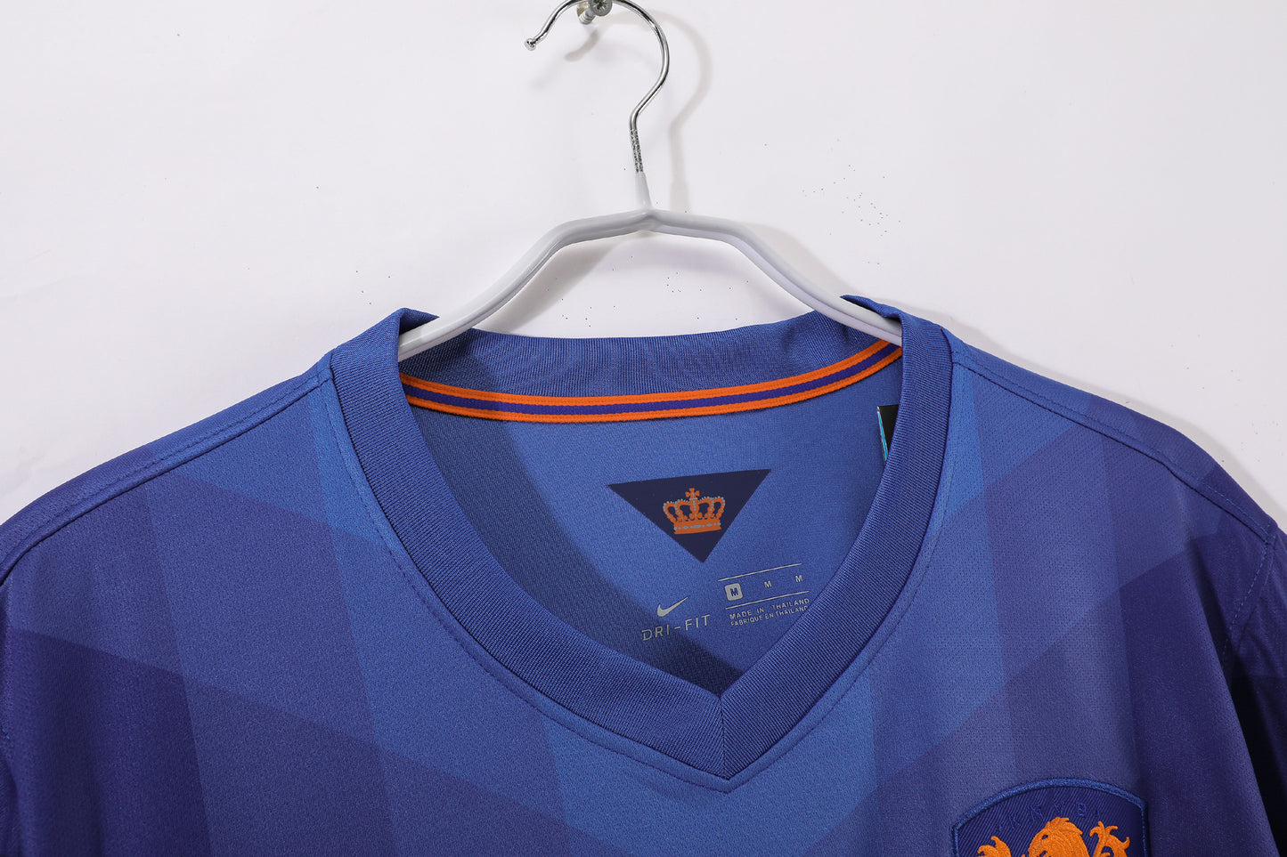 Camiseta Países Bajos Nike Visitante 2014/15 – Azul/Púrpura (Dri-FIT)