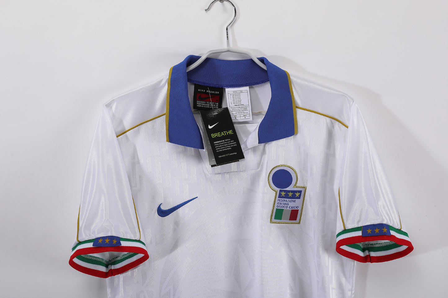 Italia 1998 Away “Tricolore” (Blanco) – Nike Azzurri