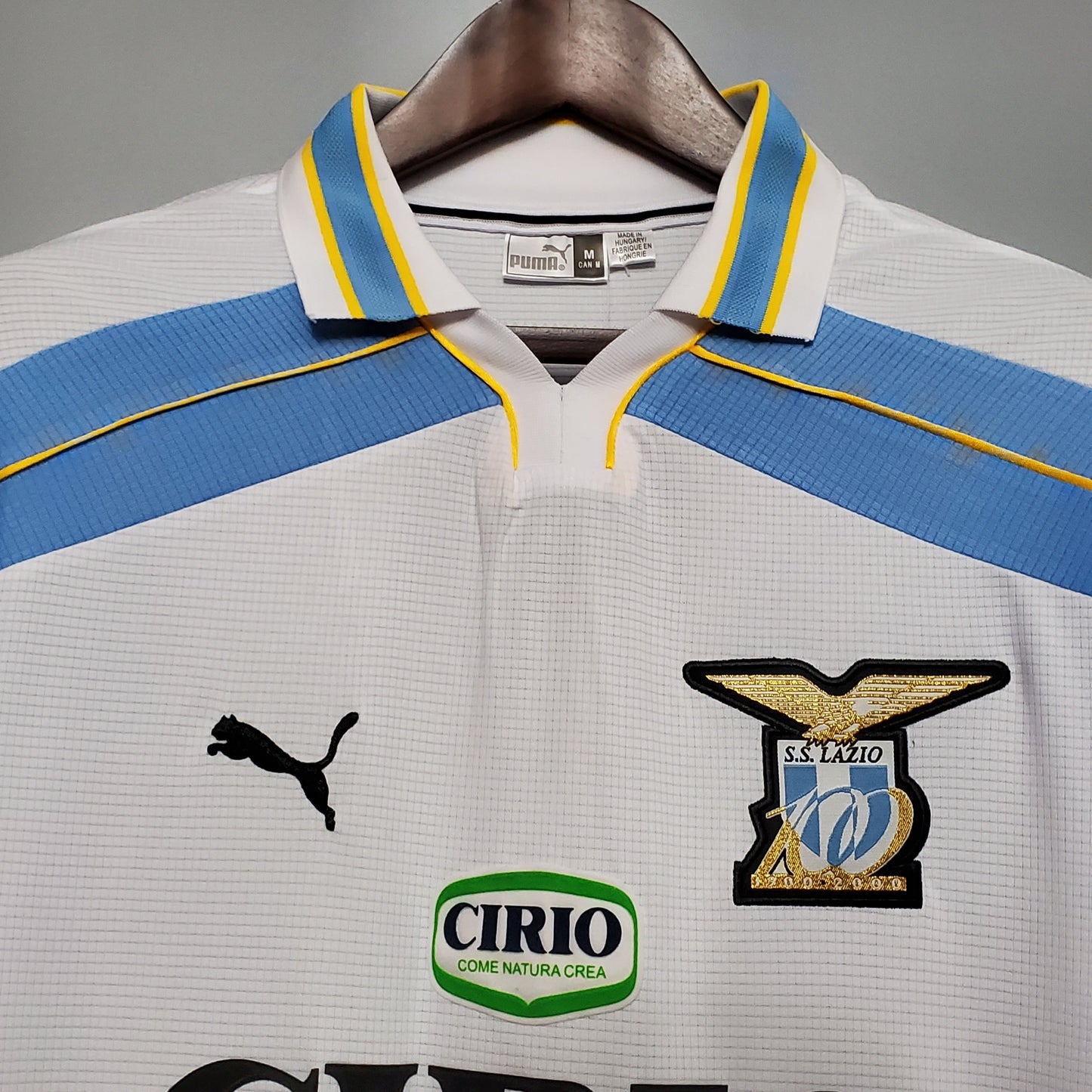 SS Lazio Away 1999/00 – Puma “CIRIO” (Centenario 1900–2000)