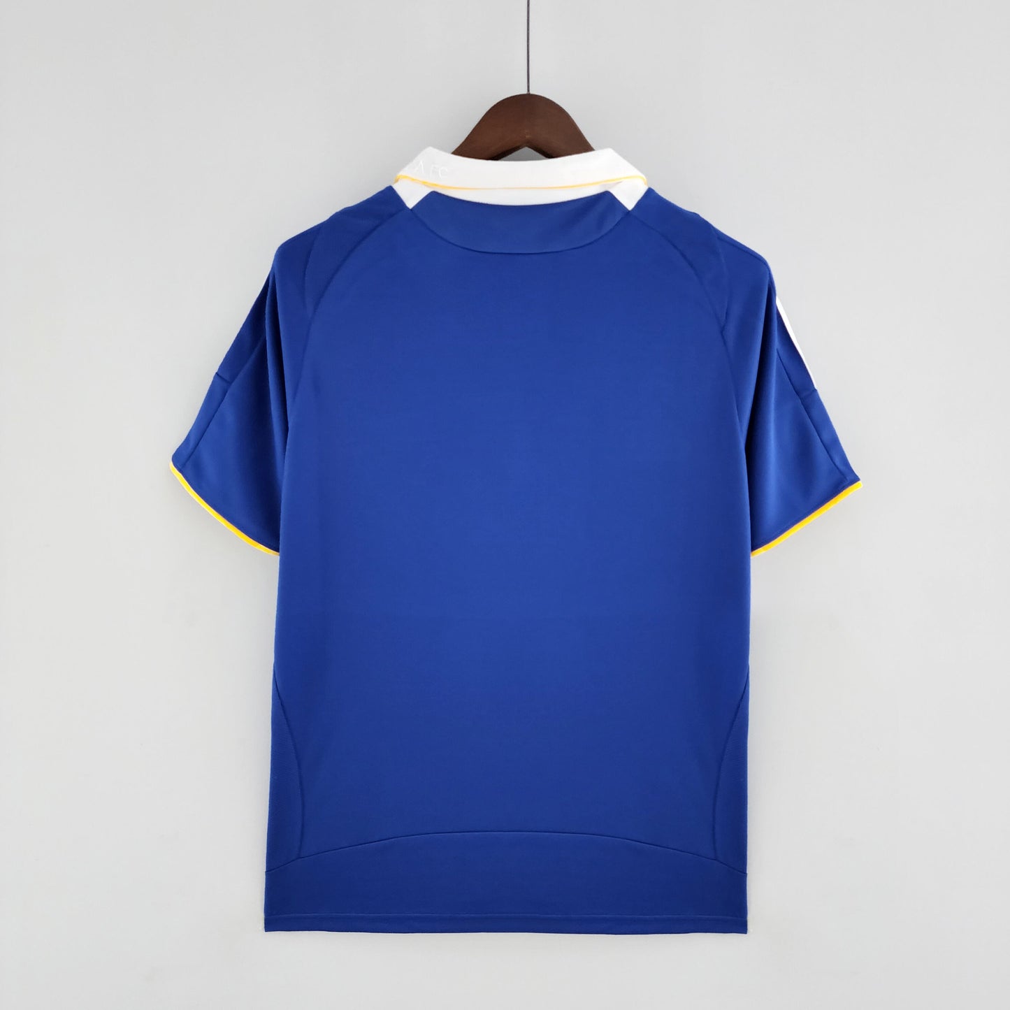 Chelsea “Samsung” Final Moscú 2008 — Camiseta home Adidas azul (2007–08)