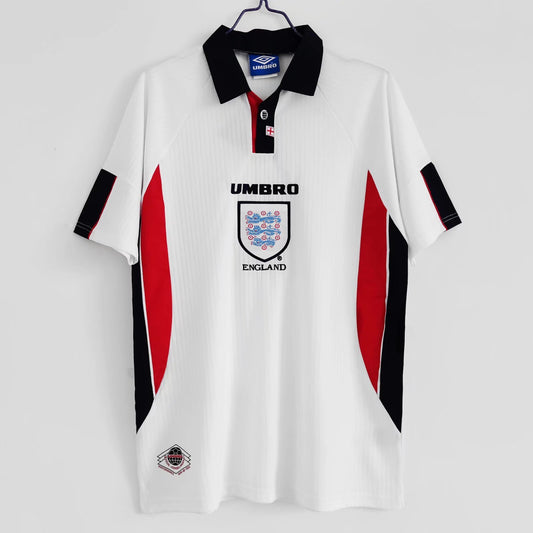 Camiseta Inglaterra 1999–00 Training Blanca – Umbro (Era Euro 2000, Beckham & Shearer