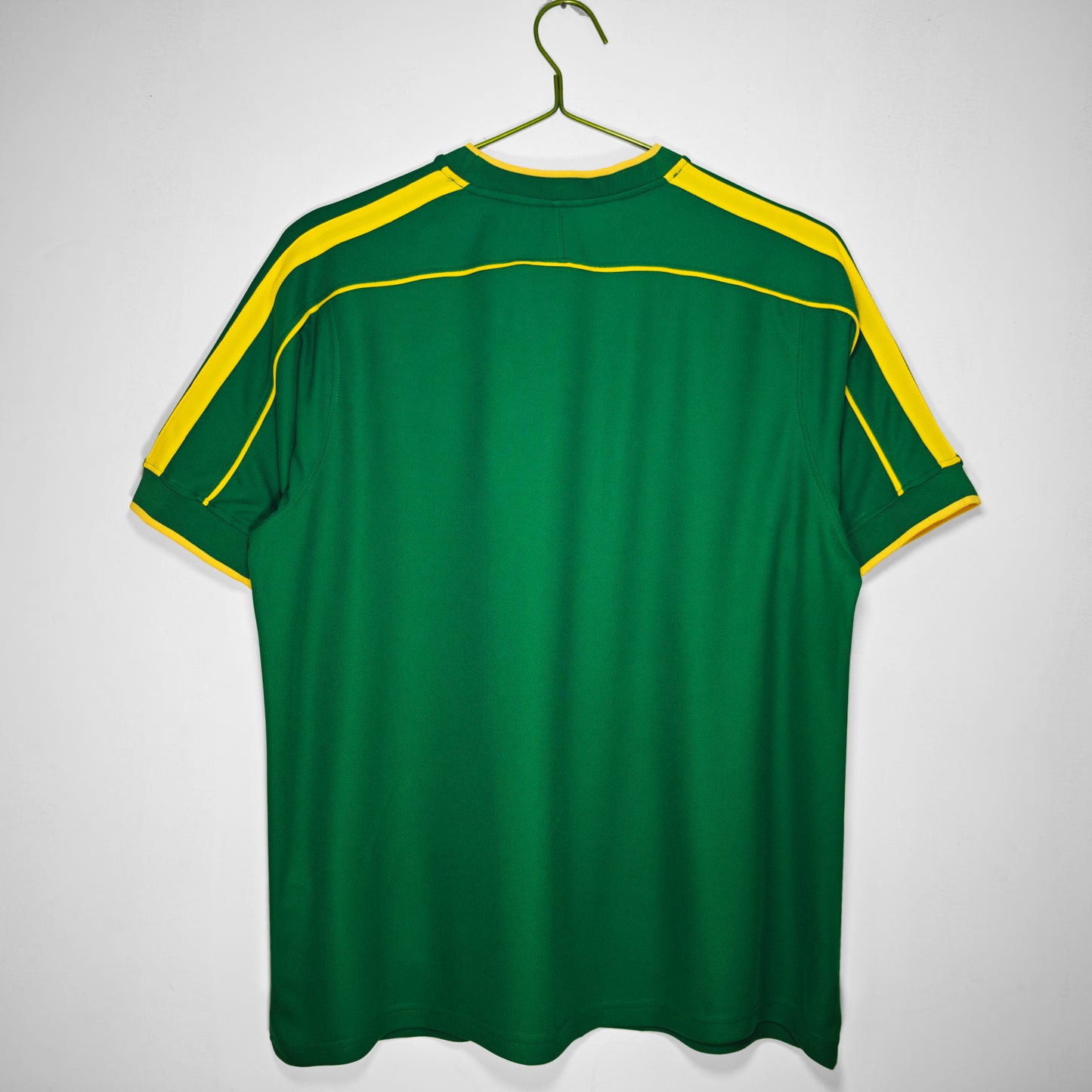 Camiseta Brasil Portero Nike Verde 2004–2006 (Dida) – Talla M – Original