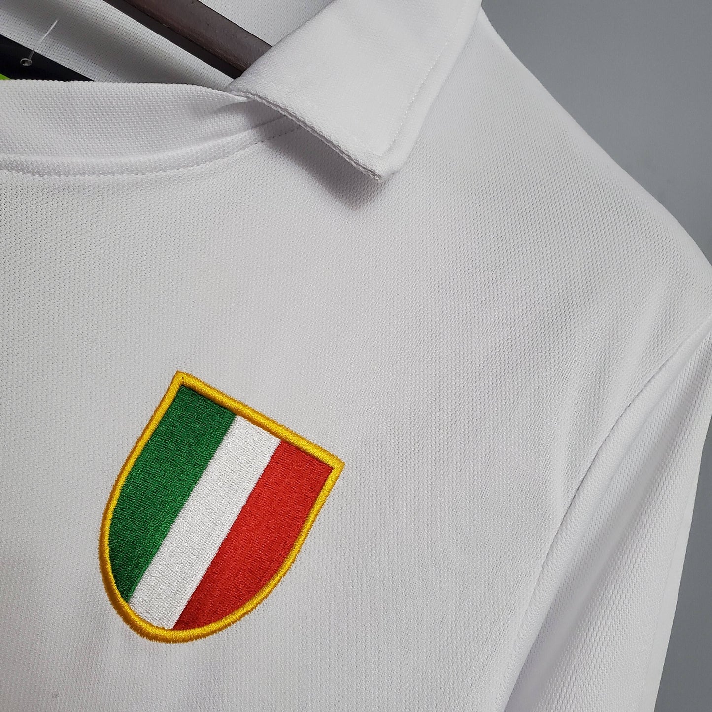 SSC Napoli “Buitoni” Scudetto 1987–88 — Camiseta away NR blanca (cuello polo)