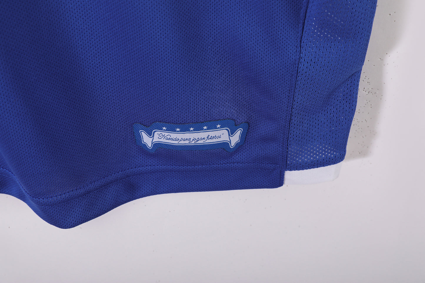 Camiseta Brasil Nike Visitante 2006–2007 – Azul con vivos blancos (Dri-FIT)