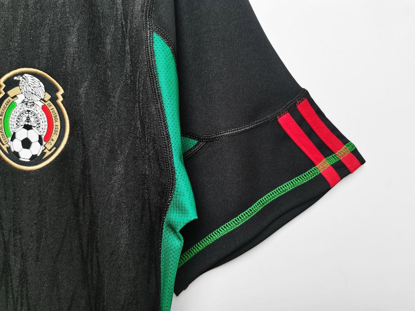 México adidas — Home negra 2009-10 | Sudáfrica 2010 (Chicharito & Rafa Márquez)