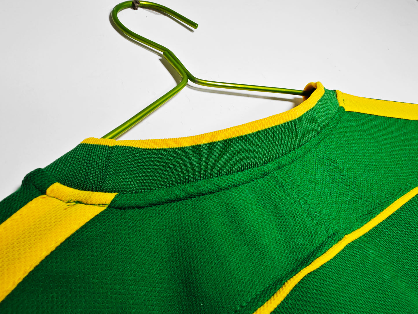 Camiseta Brasil Portero Nike Verde 2004–2006 (Dida) – Talla M – Original