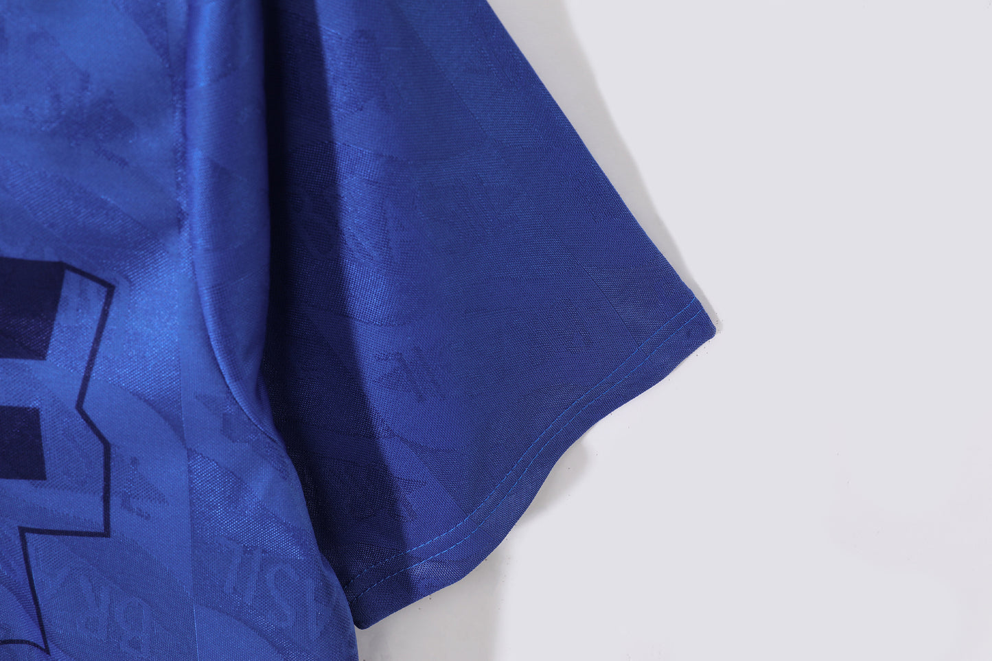 Camiseta Brasil Umbro Visitante 1995–1996 – Azul con cuello polo (4 estrellas)
