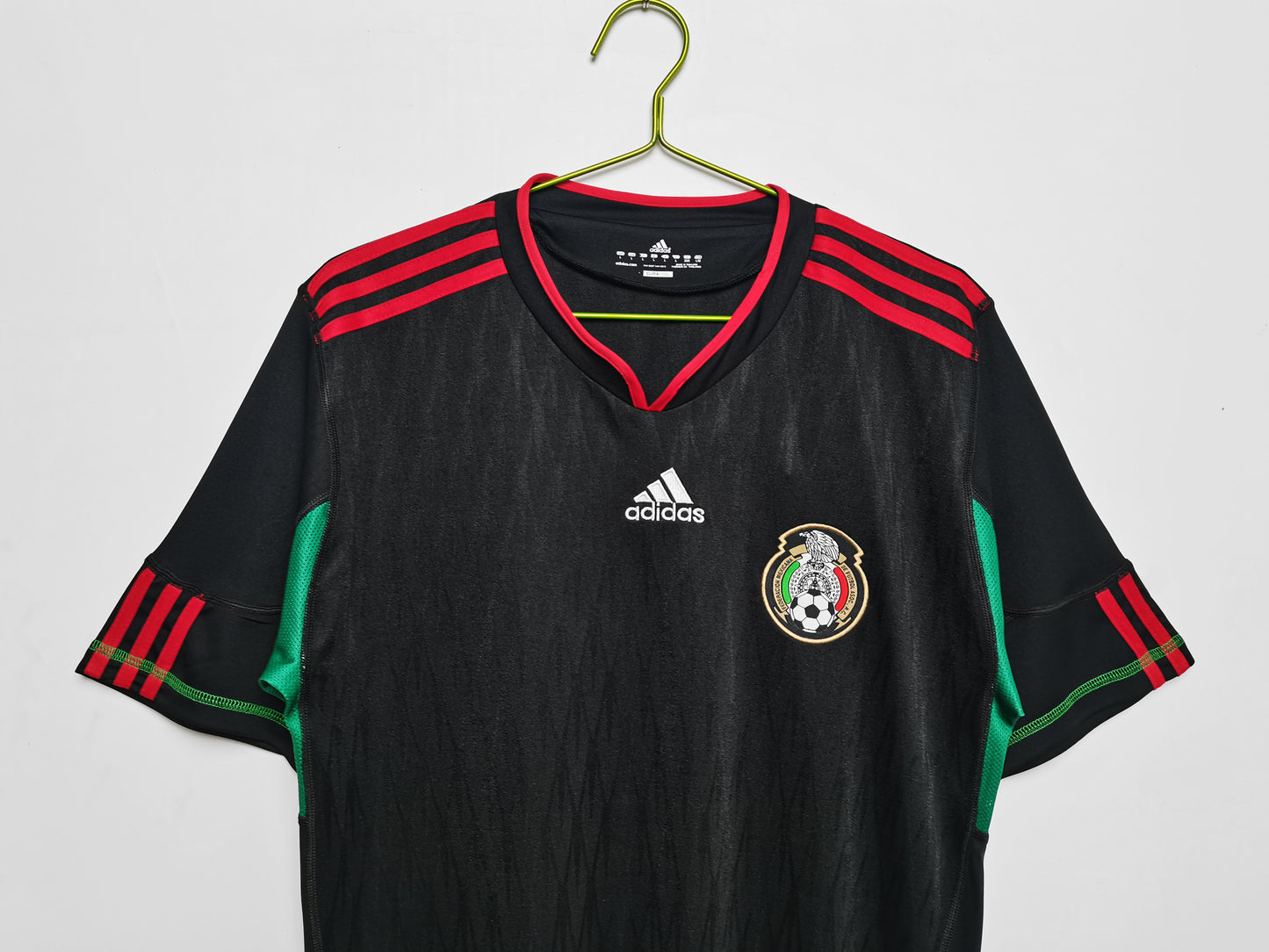 México adidas — Home negra 2009-10 | Sudáfrica 2010 (Chicharito & Rafa Márquez)