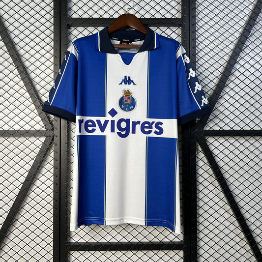 FC Porto Retro Home Kappa – “Revigrés” azul/blanco