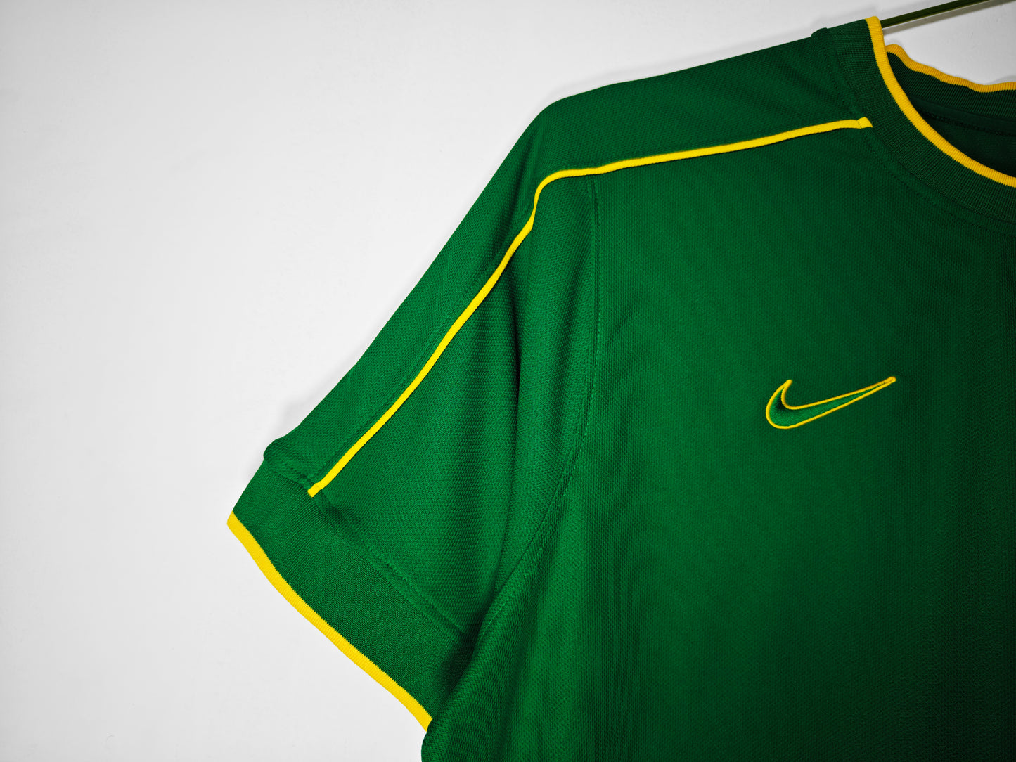 Camiseta Brasil Portero Nike Verde 2004–2006 (Dida) – Talla M – Original