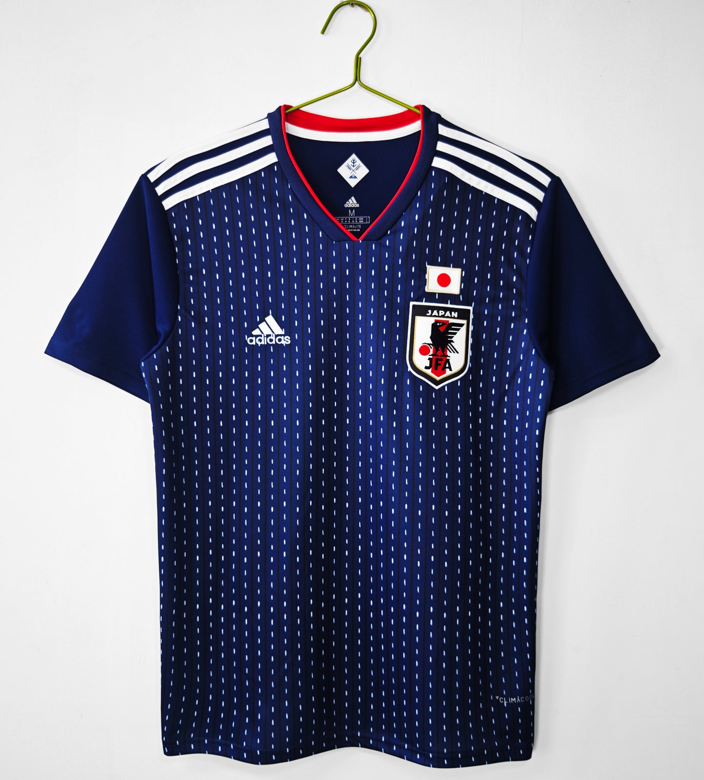 Camiseta Japón adidas Local 2018/19 (Rusia 2018) – Azul marino con patrón “sashiko” – Climalite