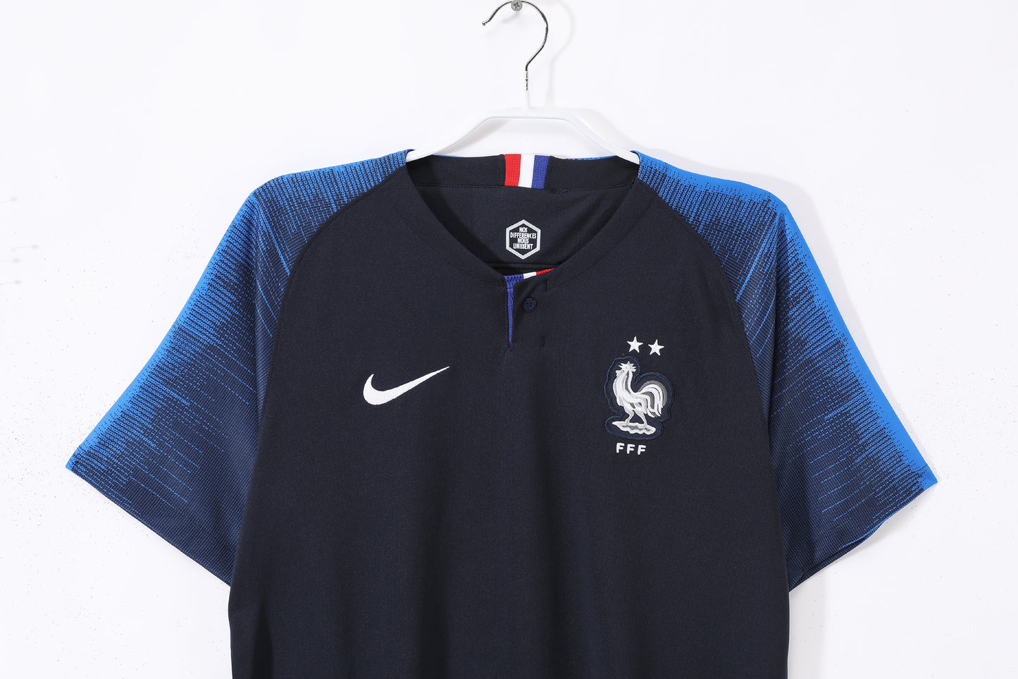 Francia 2018–2019 Home (Azul marino, 2 estrellas) – Nike Dri-FIT