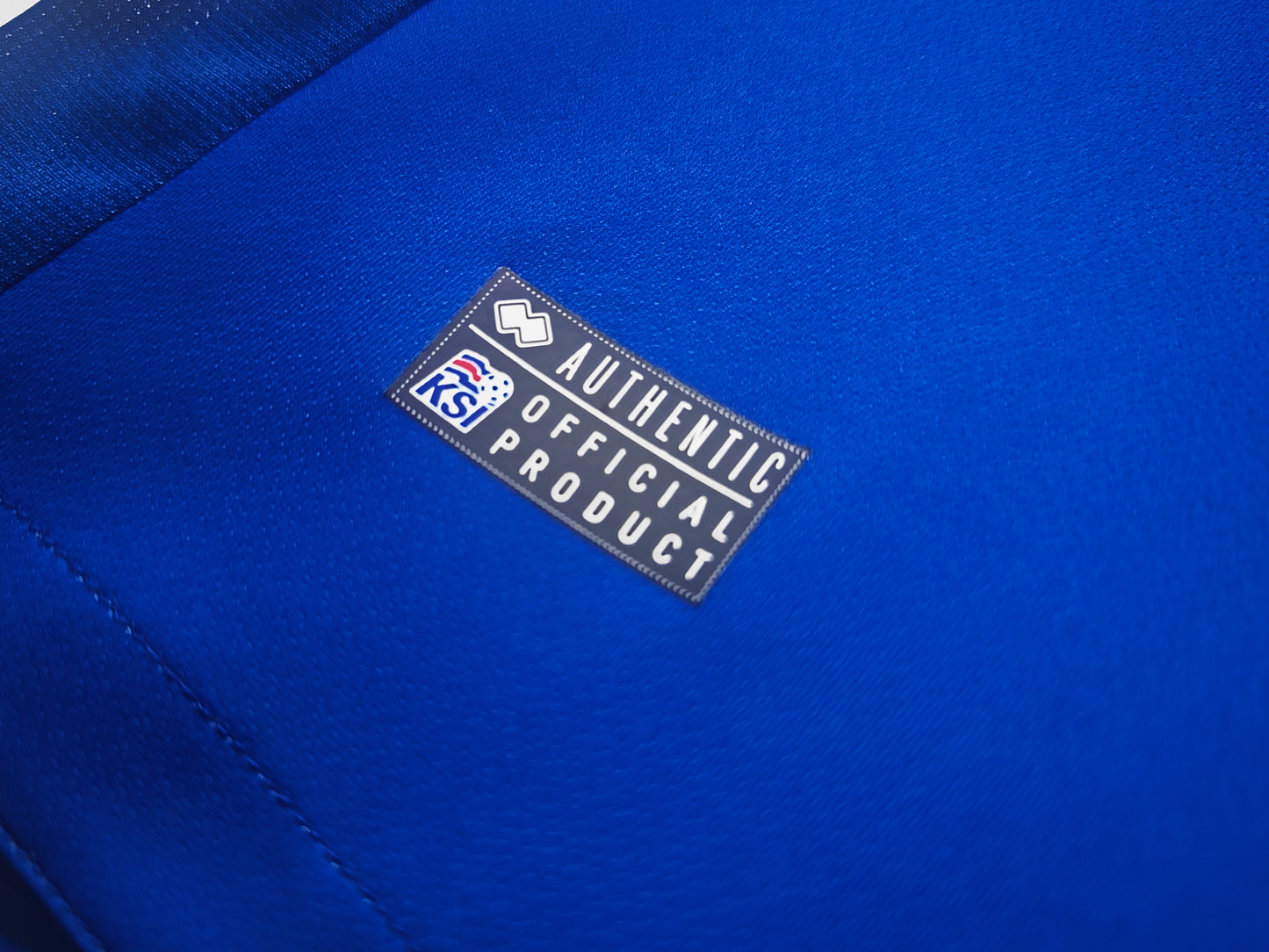 Camiseta Islandia Erreà Azul (KSI) — Retro 2016–20