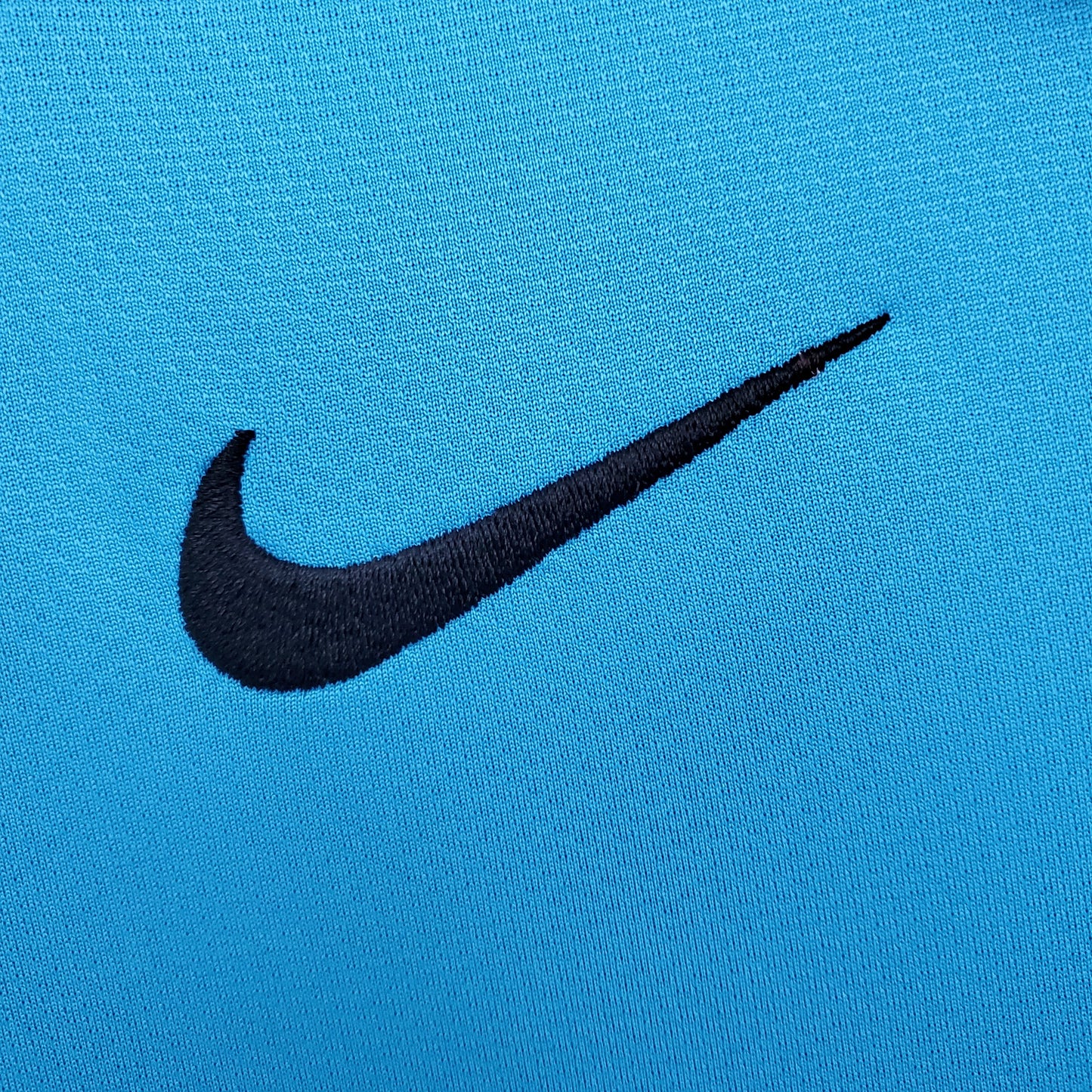 Santos FC “BMG” Centenario 2012 — Camiseta third Nike turquesa (cuello polo)