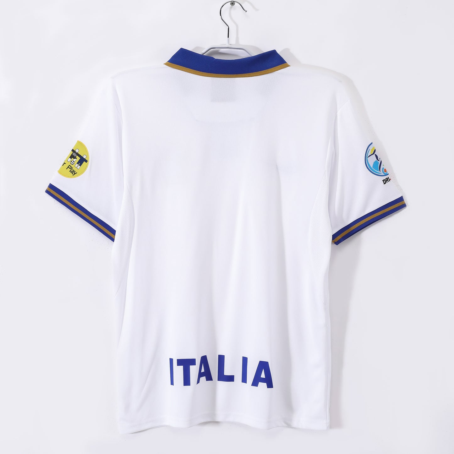Camiseta Italia Nike Away 1998 – Centenario FIGC (Francia ’98) con parches