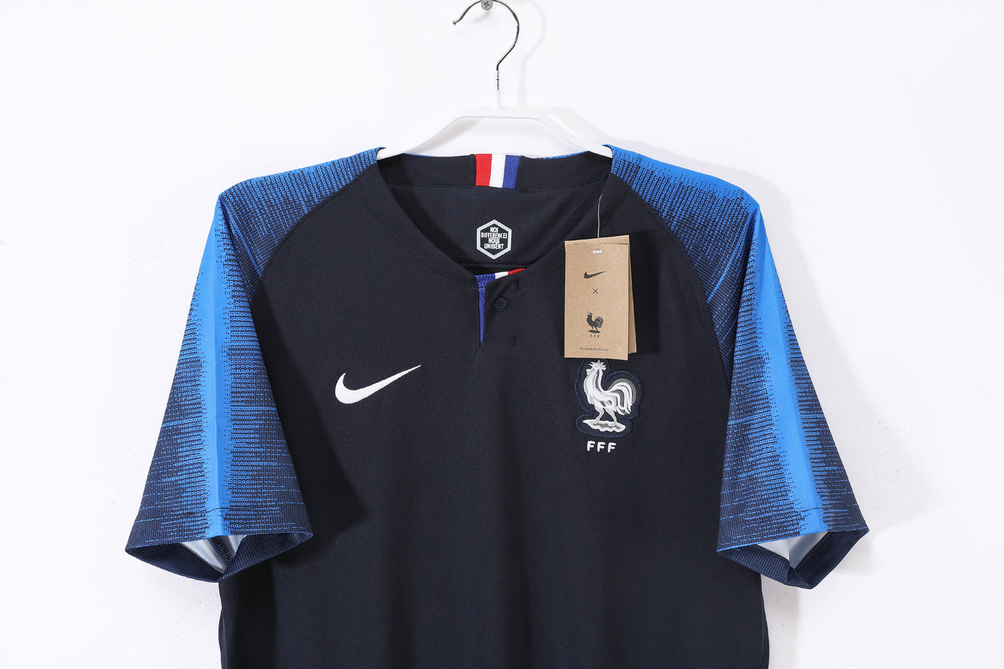 Francia 2018–2019 Home (Azul marino, 2 estrellas) – Nike Dri-FIT