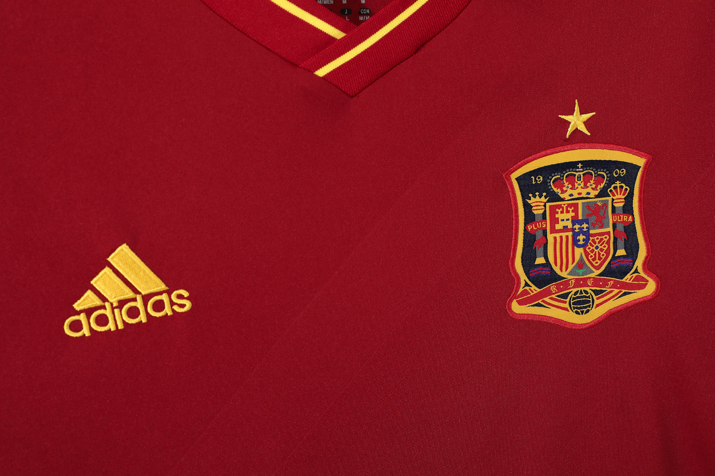 Camiseta España adidas Local 2012/13 (Euro 2012) – Roja con una estrella (Climacool)