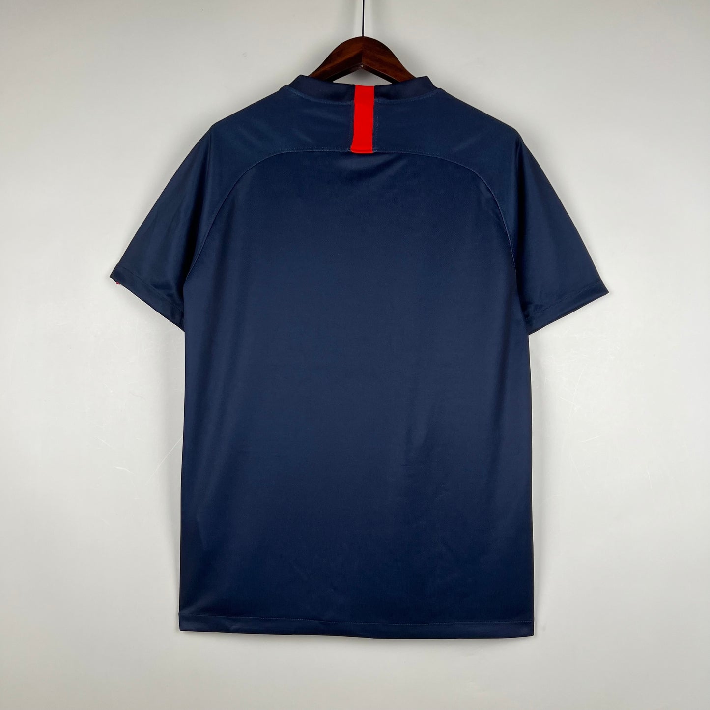 PSG “ALL – Accor Live Limitless” 2019–20 — Camiseta home Nike azul (franja central)
