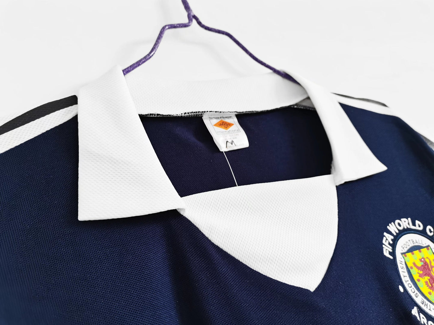 Camiseta Escocia 1978 Home Azul Marino – Umbro (Mundial de Argentina, gol de Archie Gemmill)