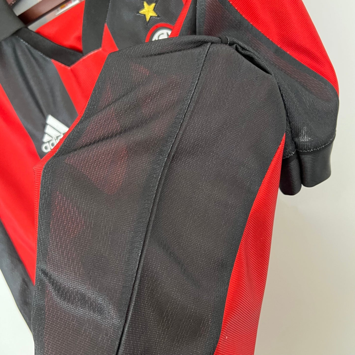 AC Milan 2000–02 Home “OPEL” — adidas rossonero