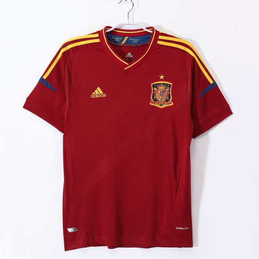 Camiseta España adidas Local 2012/13 (Euro 2012) – Roja con una estrella (Climacool)
