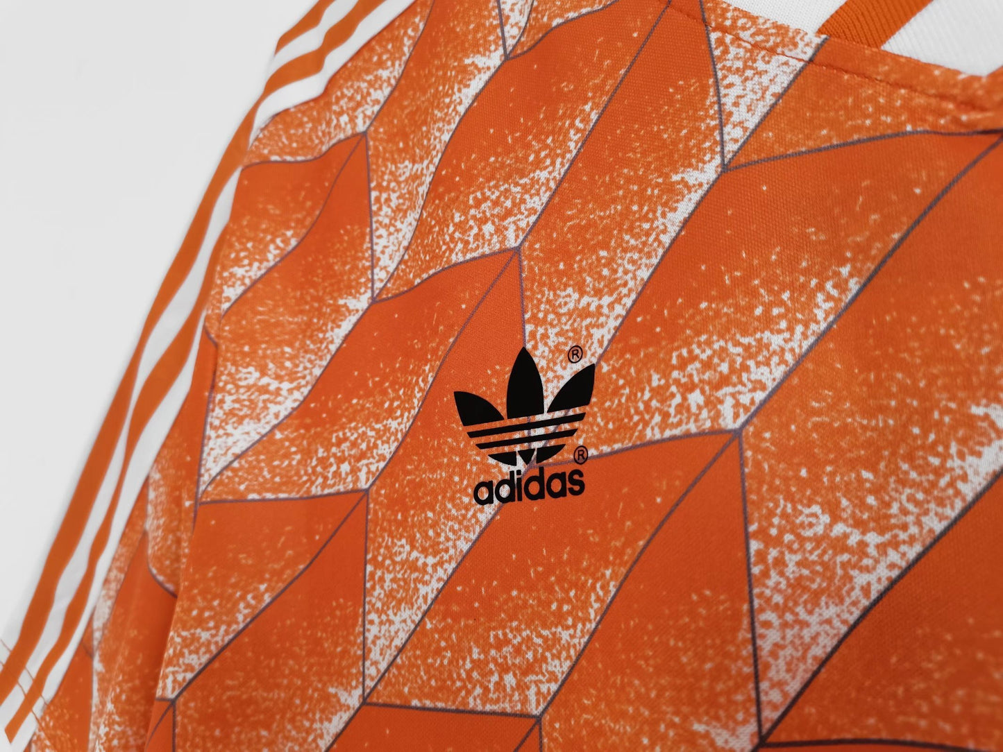 Camiseta Países Bajos 1988 Home Naranja – adidas (Euro ’88 campeones, Gullit & Van Basten)