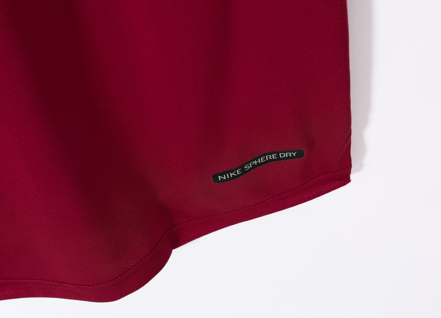 Camiseta Portugal Nike Local 2006–2008 – Granate con cuello en “V” verde (Dri-FIT)