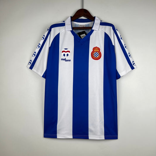 RCD Espanyol 1992-93 Home Massana – Retro clásico sin sponsor