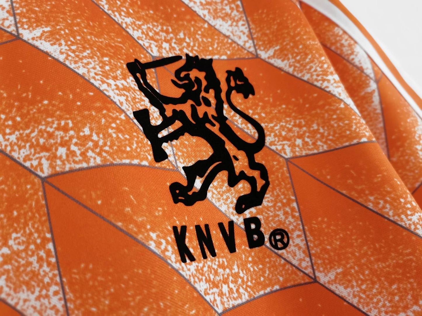 Camiseta Países Bajos 1988 Home Naranja – adidas (Euro ’88 campeones, Gullit & Van Basten)